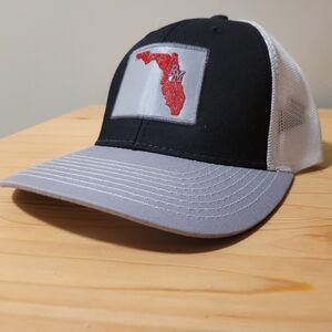 The Game Hat, Mens Size OS, Gray/Black/White